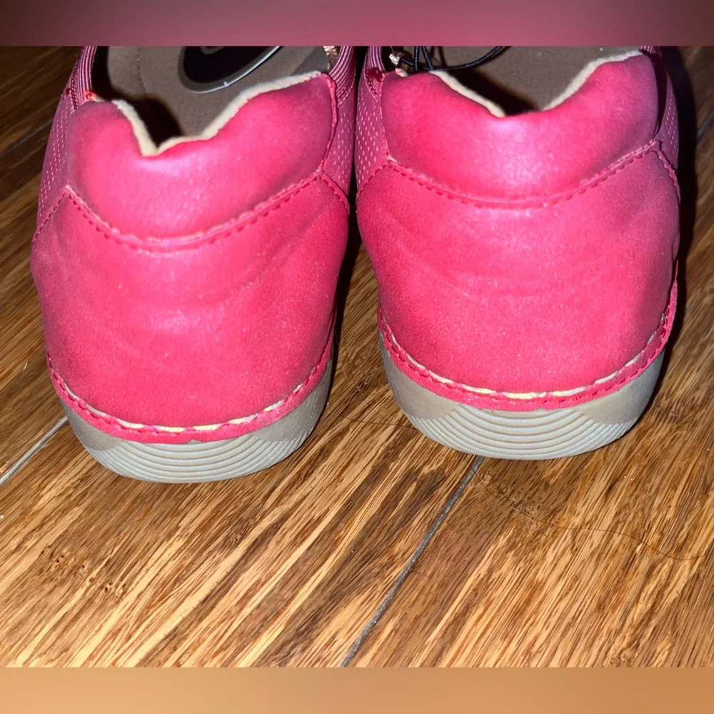 EG Shoes Coral Pink Cushioned Flats Sz women’s 9.5 NWT NEW - Picture 6 of 7